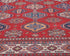 10x14 Red Kazak Afghan Hand Knotted Geometric Wool Area Rug